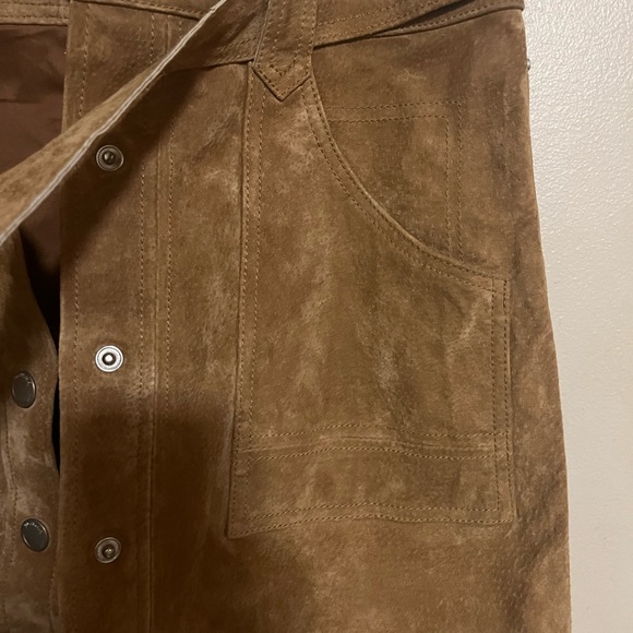 Blank Suede Skirt - Picture 10 of 15
